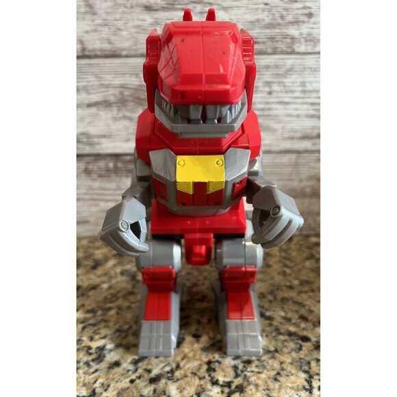 Imaginext POWER RANGERS T-Rex ZORD Figure 2015 SCG Toys 10” Figure - Picture 3 of 6